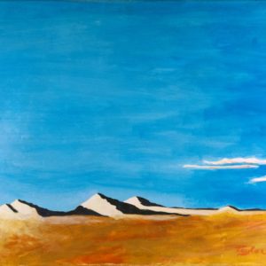 Desert Mountain Morning Shadows No. 1